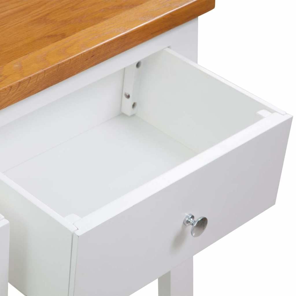 Solid Oak Wood Console Table P292828