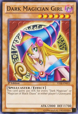 Dark Magician Girl Trading Card Y2219