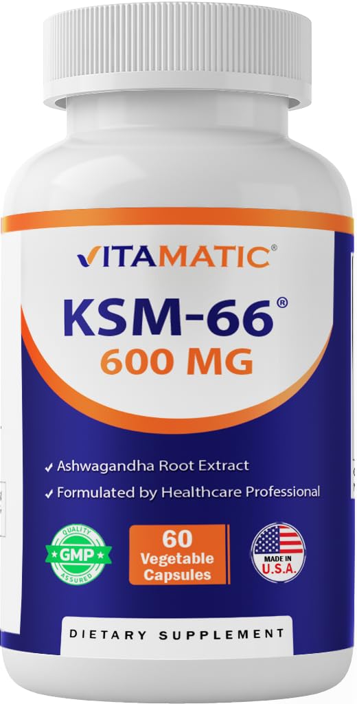 Ashwagandha Root Extract 600mg 60 Veggie Caps Z2223