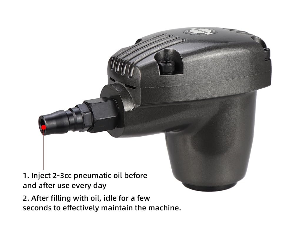 Pneumatic Hammer with 6 Tips R748