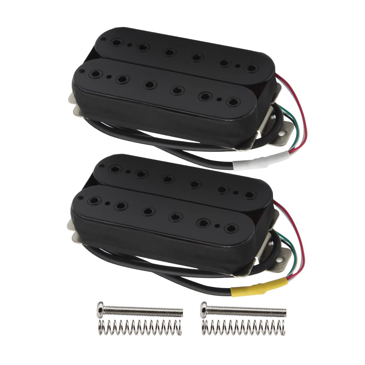 Alnico 5 Electric Guitar Humbucker Pickup Set Black P597259