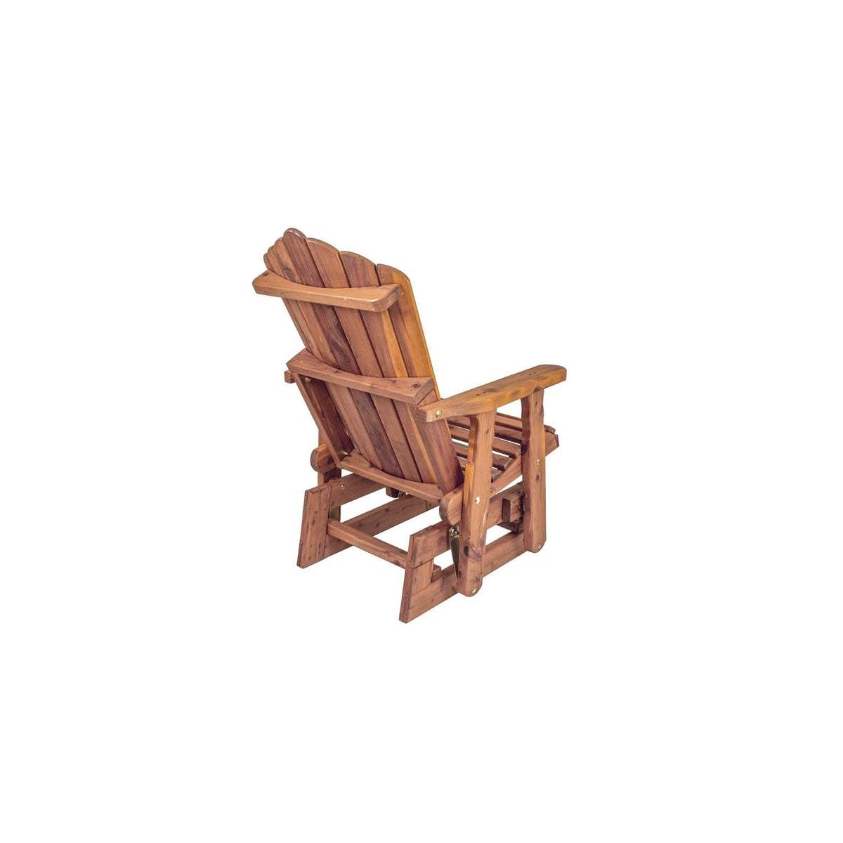 Cedar Fan-Back Outdoor Rocker S263
