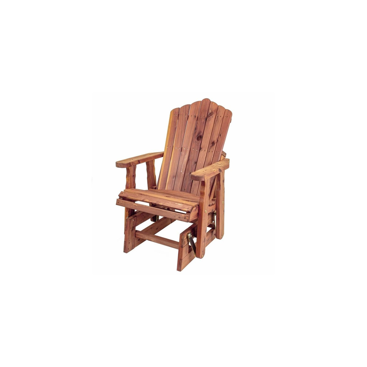 Cedar Fan-Back Outdoor Rocker S263
