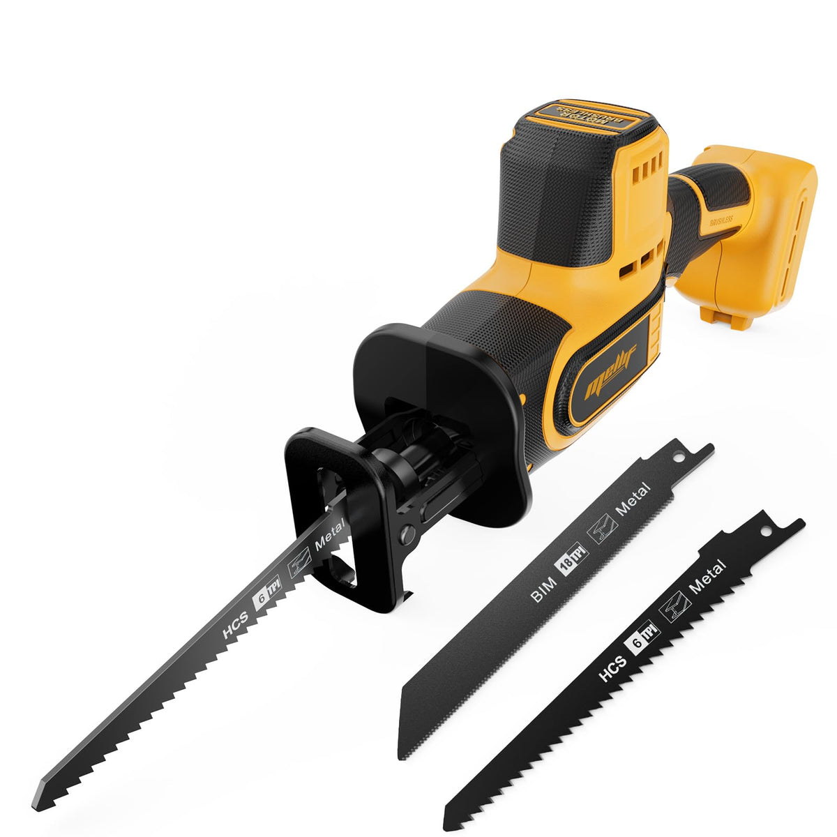 Brushless Cordless Reciprocating Saw, 3,000 SPM, 1" Stroke, Tool Only H36337