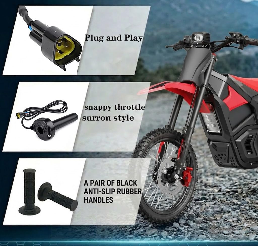 Electric Dirt Bike Twist Throttle U67165