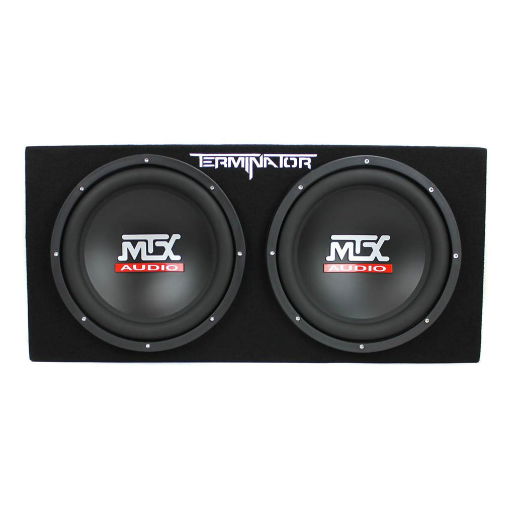 12" 1200 Watt Car Subwoofer Enclosure with Amplifier & Wiring Kit B1567