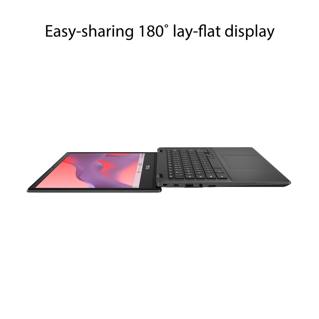 14" HD Anti-Glare Chromebook, MediaTek Kompanio 520, 4GB RAM, 64GB eMMC, Gray A179