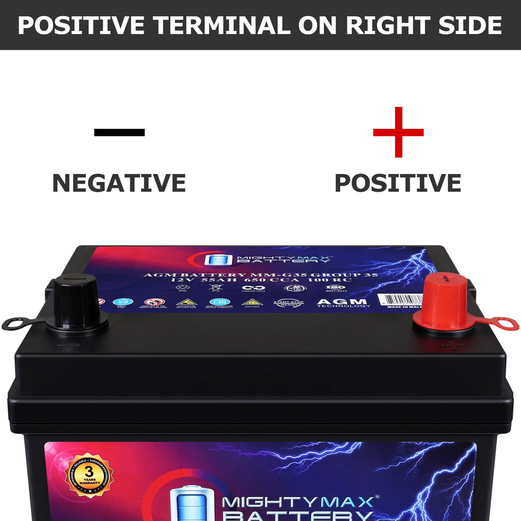 12V 55Ah AGM Replacement Battery E686780