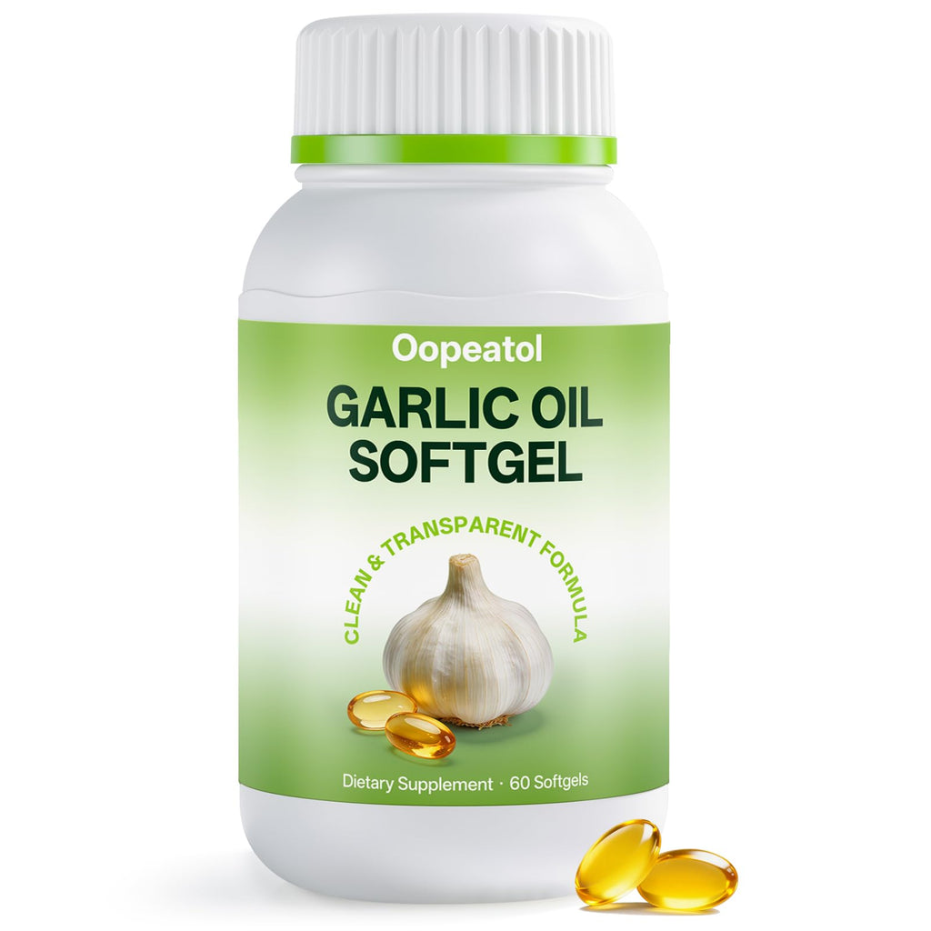 Odorless Garlic Oil Softgels, 60 Softgels K1858