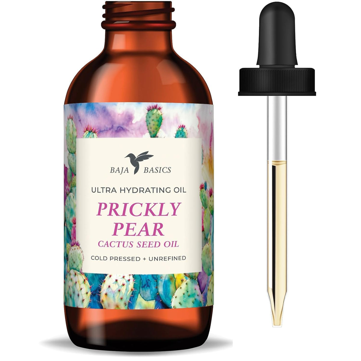 Organic Cold-Pressed Prickly Pear Seed Oil 1 oz E24097
