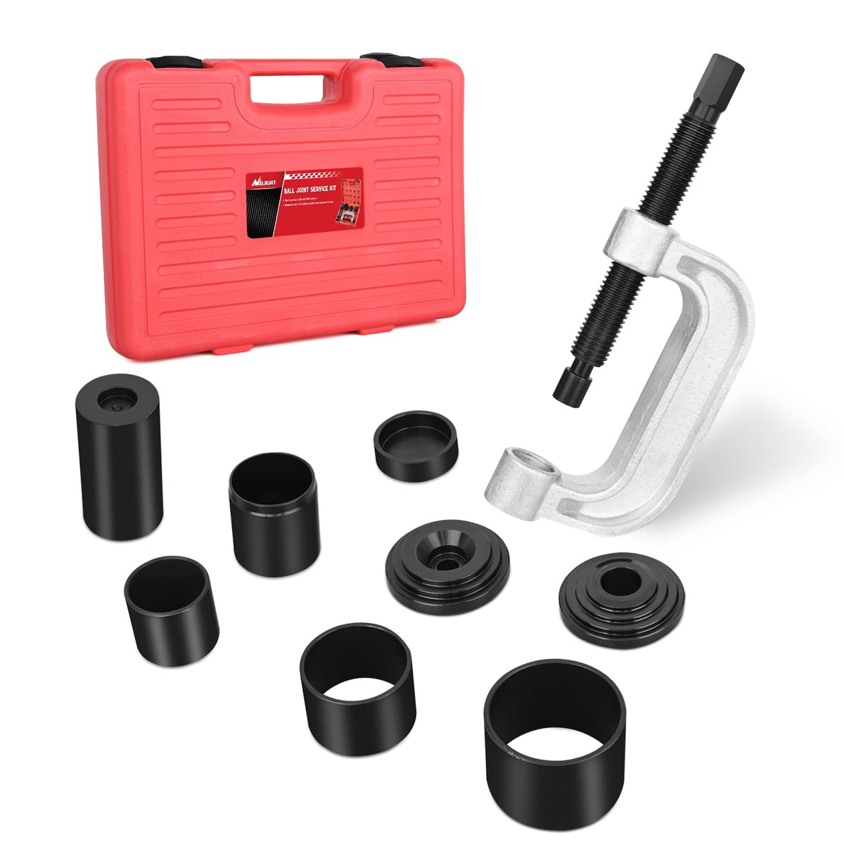 Ball Joint Press Kit, 10pcs Removal and Installation Tool Set C952