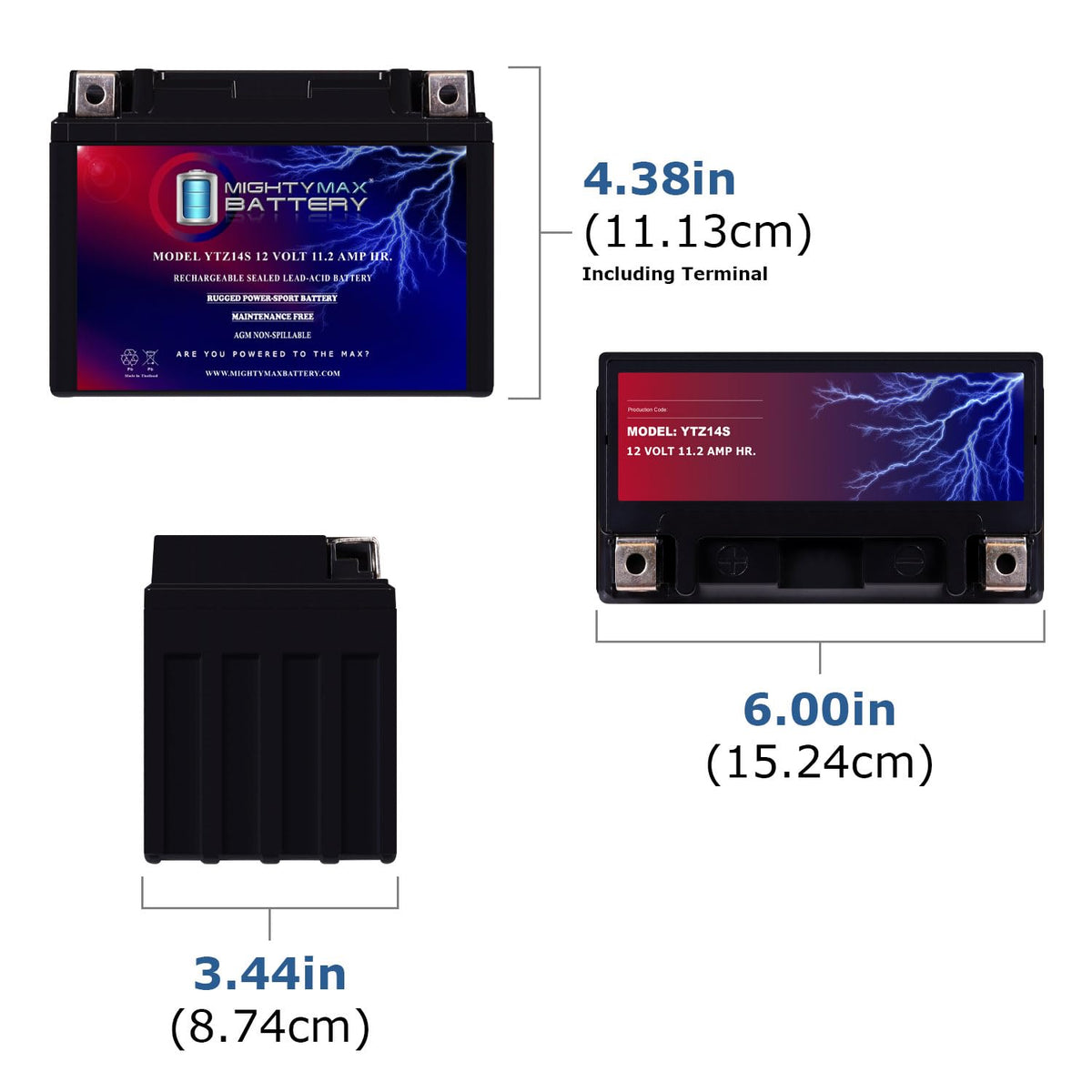 12V 11.2Ah Battery H132749