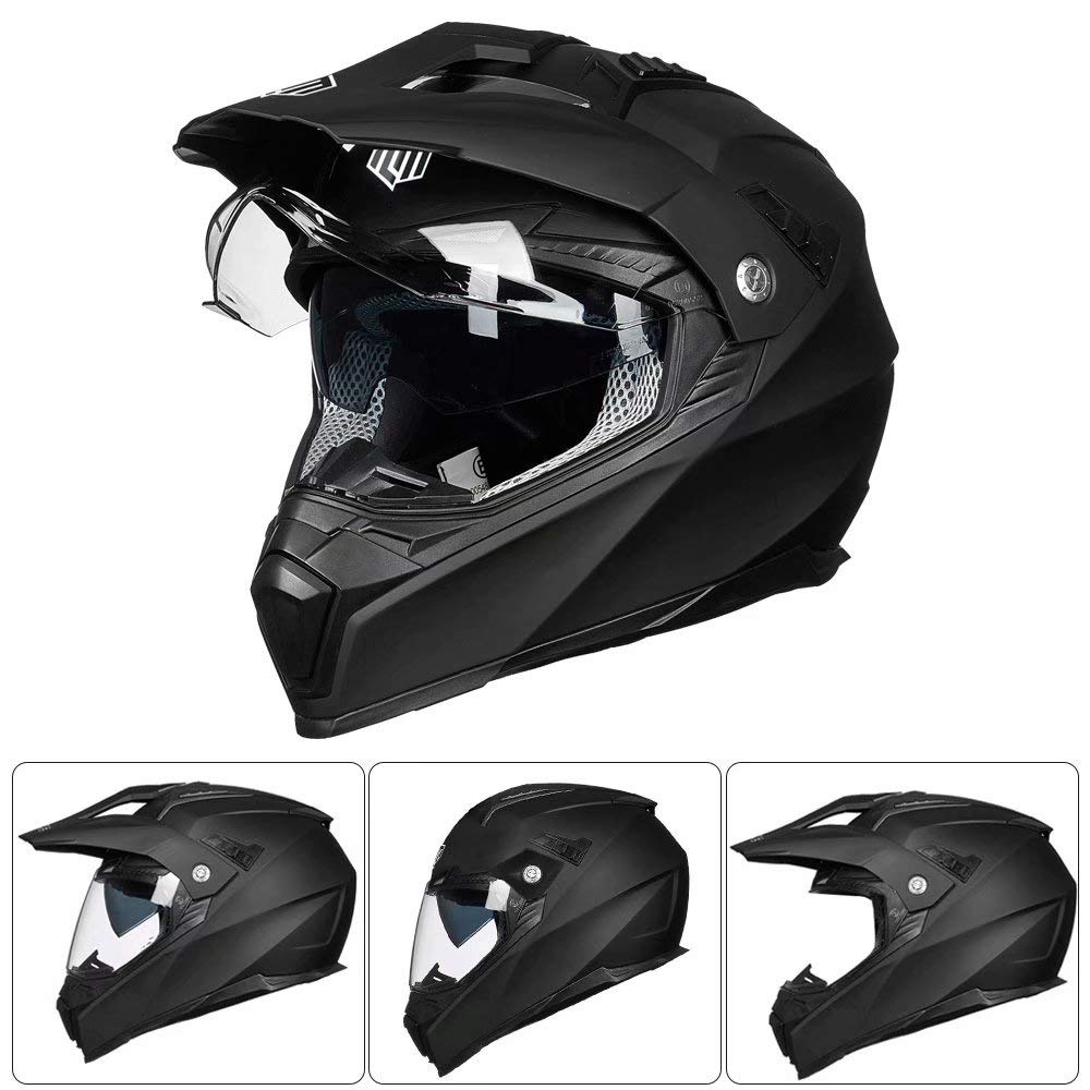 Full Face Dirt Bike ATV Helmet DOT Certified U1275