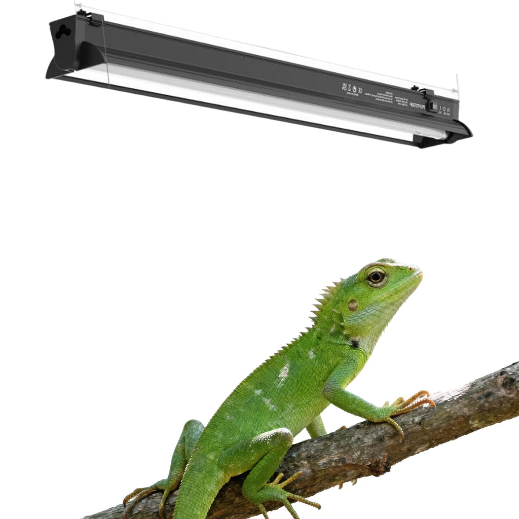 15W T5 HO UVB Terrarium Hood with Detachable Curved Reflector C2890