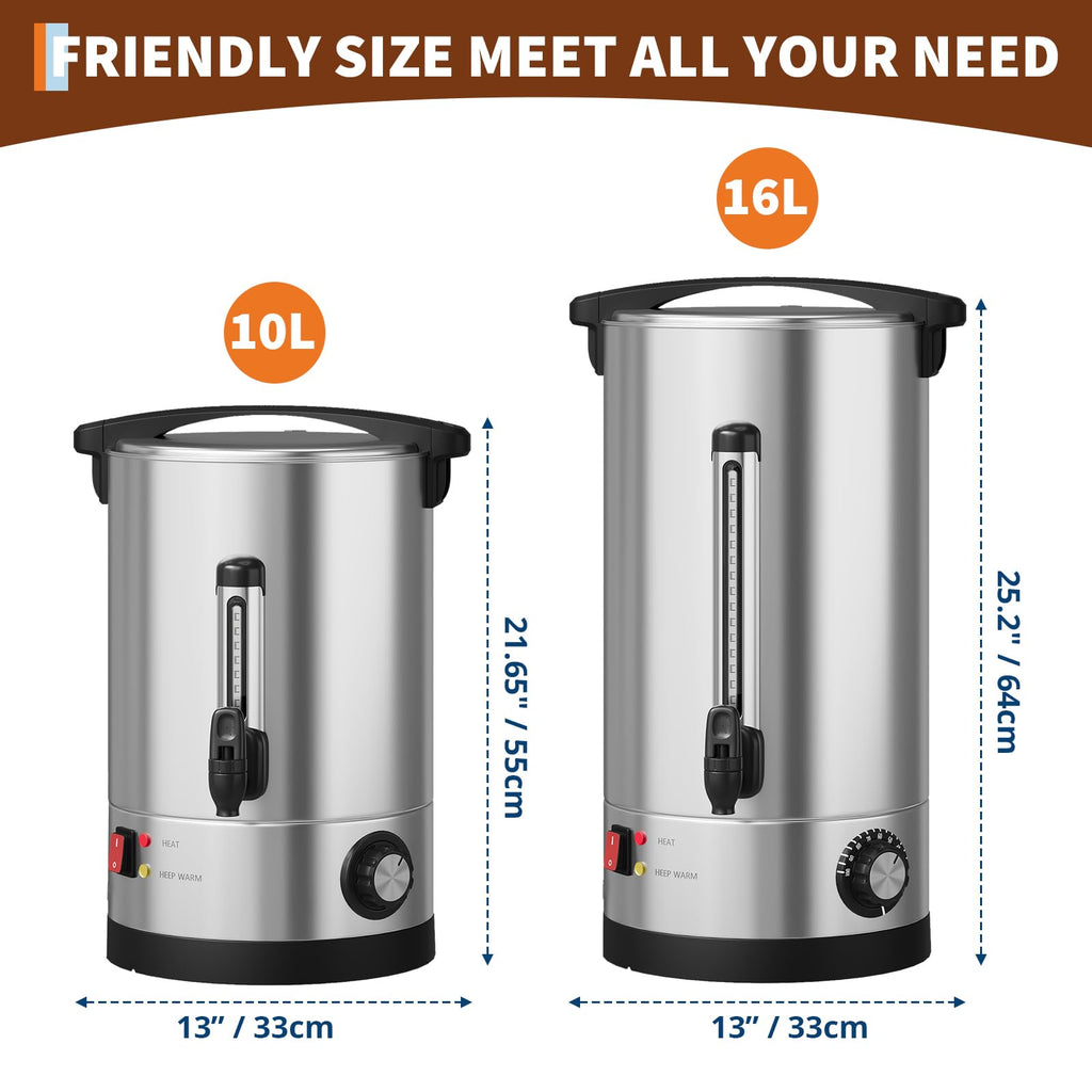 70-Cup Stainless Steel Coffee Urn D221378