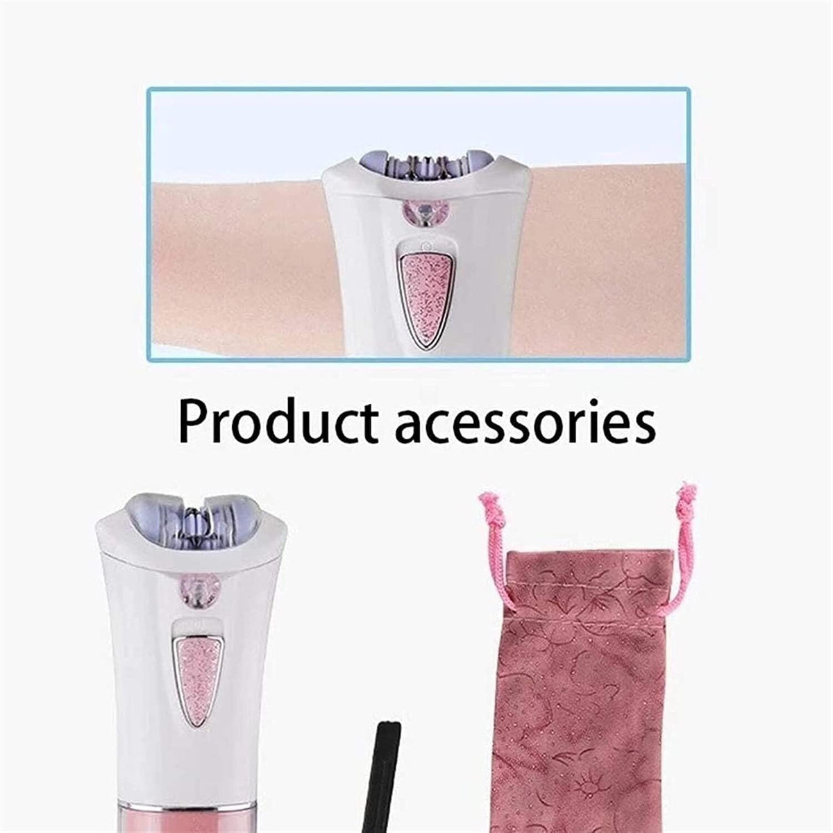 Battery Powered Epilator Mini Shaver Trimmer Razor O3057