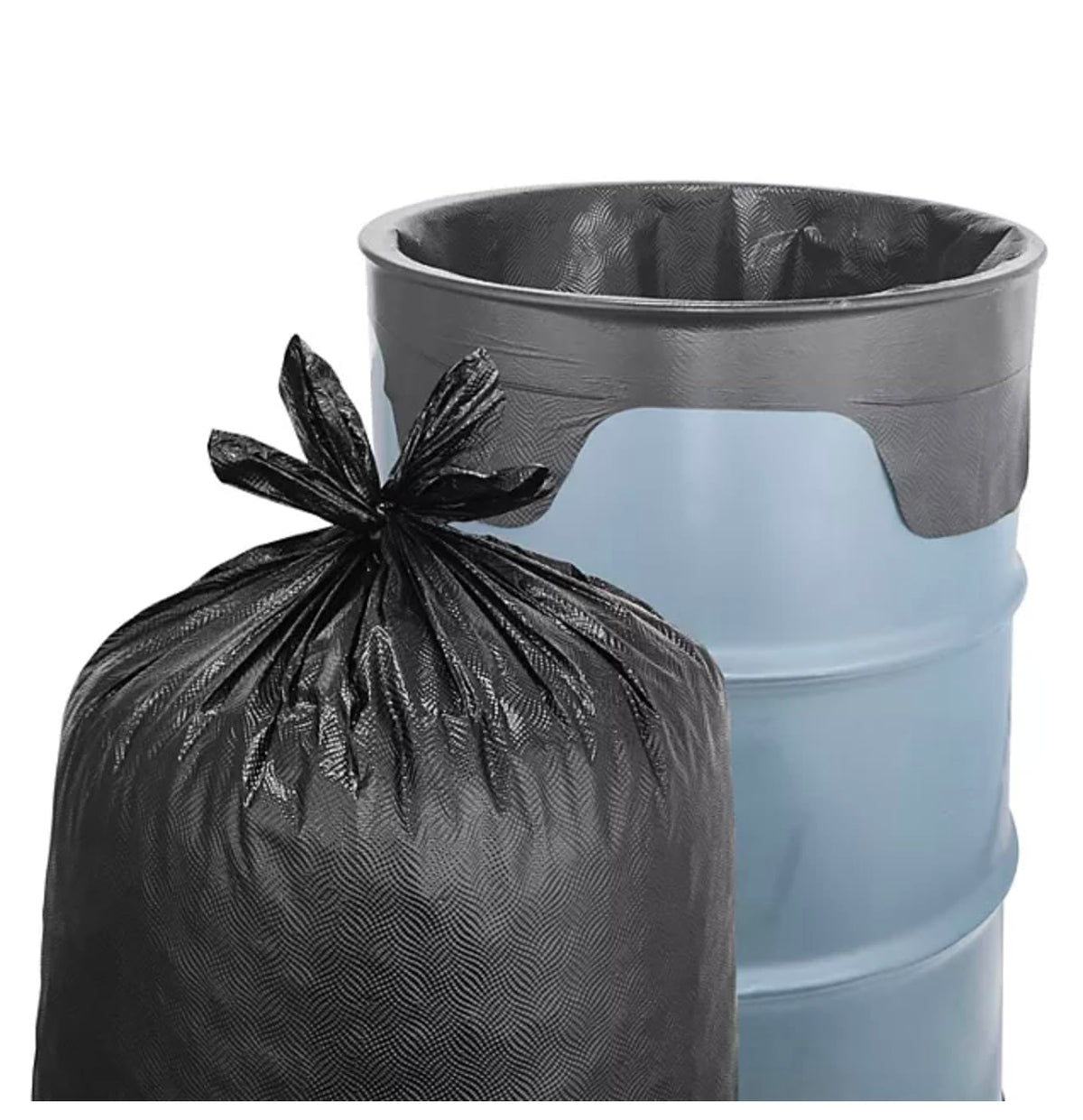 Heavy Duty Black Trash Bags 55 gal. 80 ct. Y9254