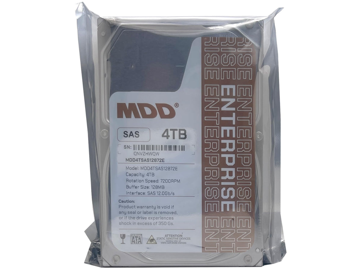 4TB 7200RPM 128MB Cache SAS 12Gb/s 3.5inch Internal Enterprise Hard Drive Y786422