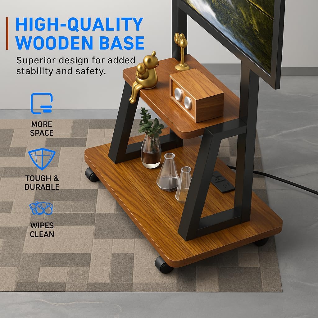 Rolling TV Stand for 32-80 Inch TVs U412412