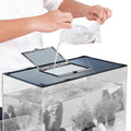 Magnetic Aquarium Net Cover with Feeding Window A35358