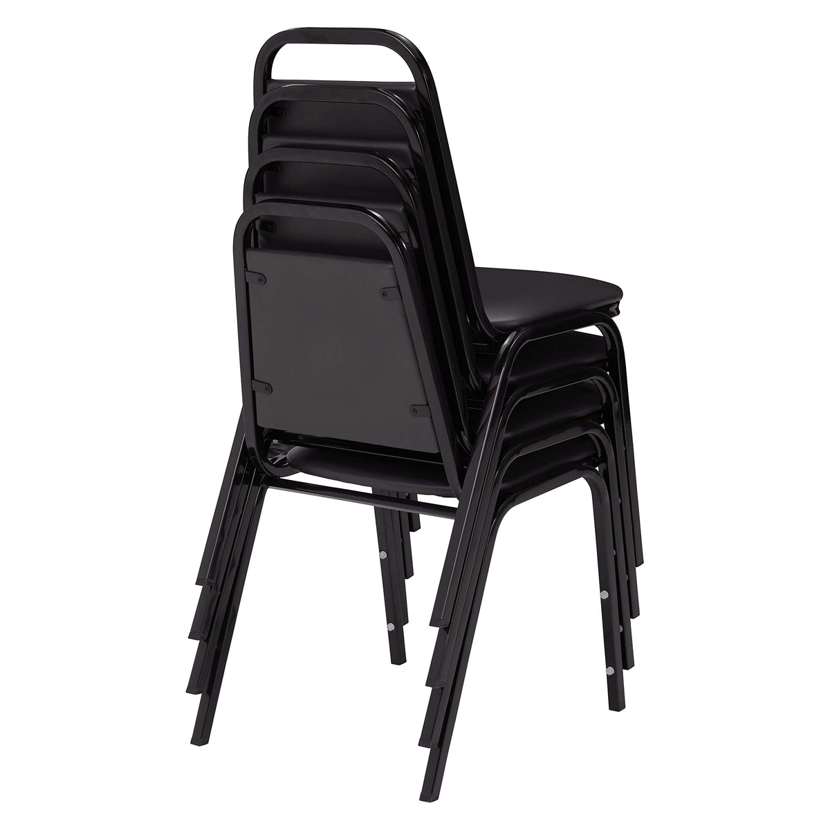 Vinyl Stacking Chair, 4/Pack Z41313