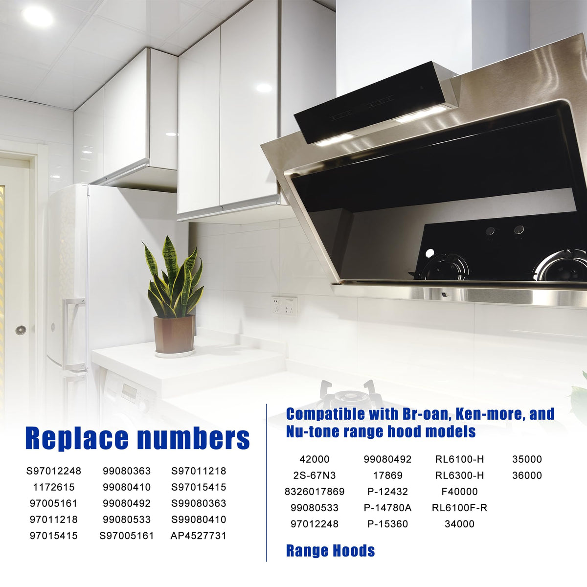Range Hood Fan Motor G2580