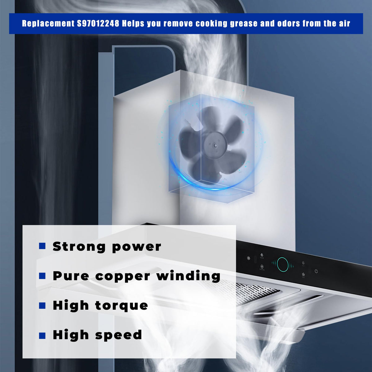 Range Hood Fan Motor G2580