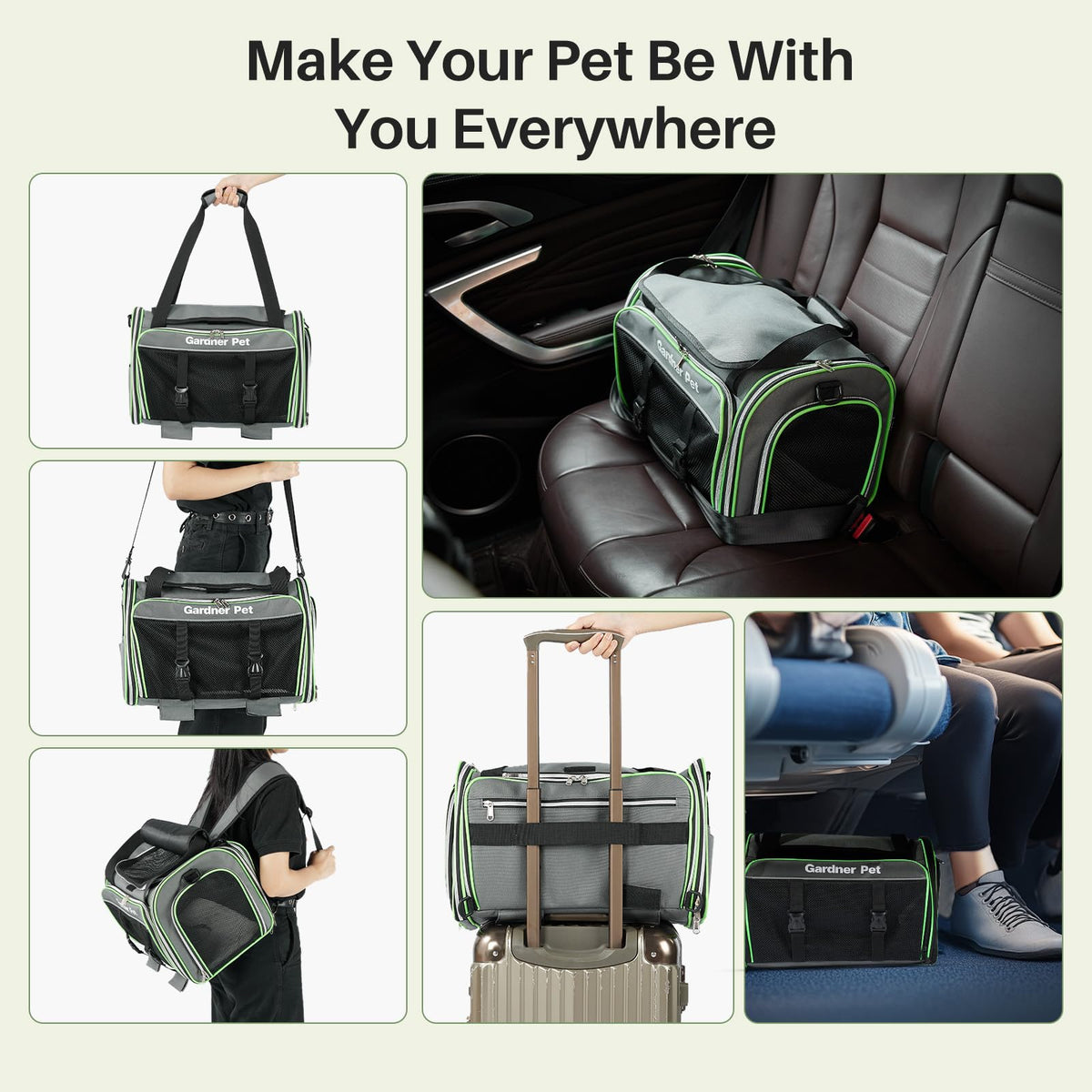 Expandable Cat Carrier Z338
