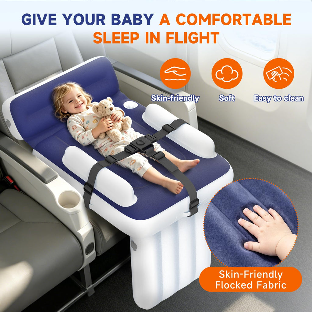 Inflatable Toddler Airplane Bed Y7215
