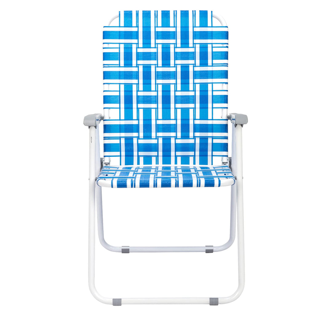 Folding Webbed Lawn Beach Chair D9661