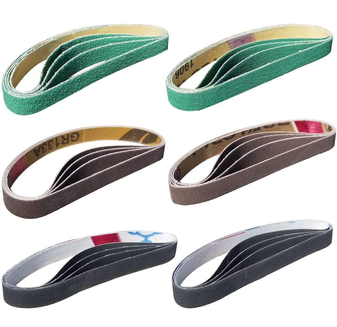 24 Pcs 1/2" x 12" Replacement Belt Kit J26096