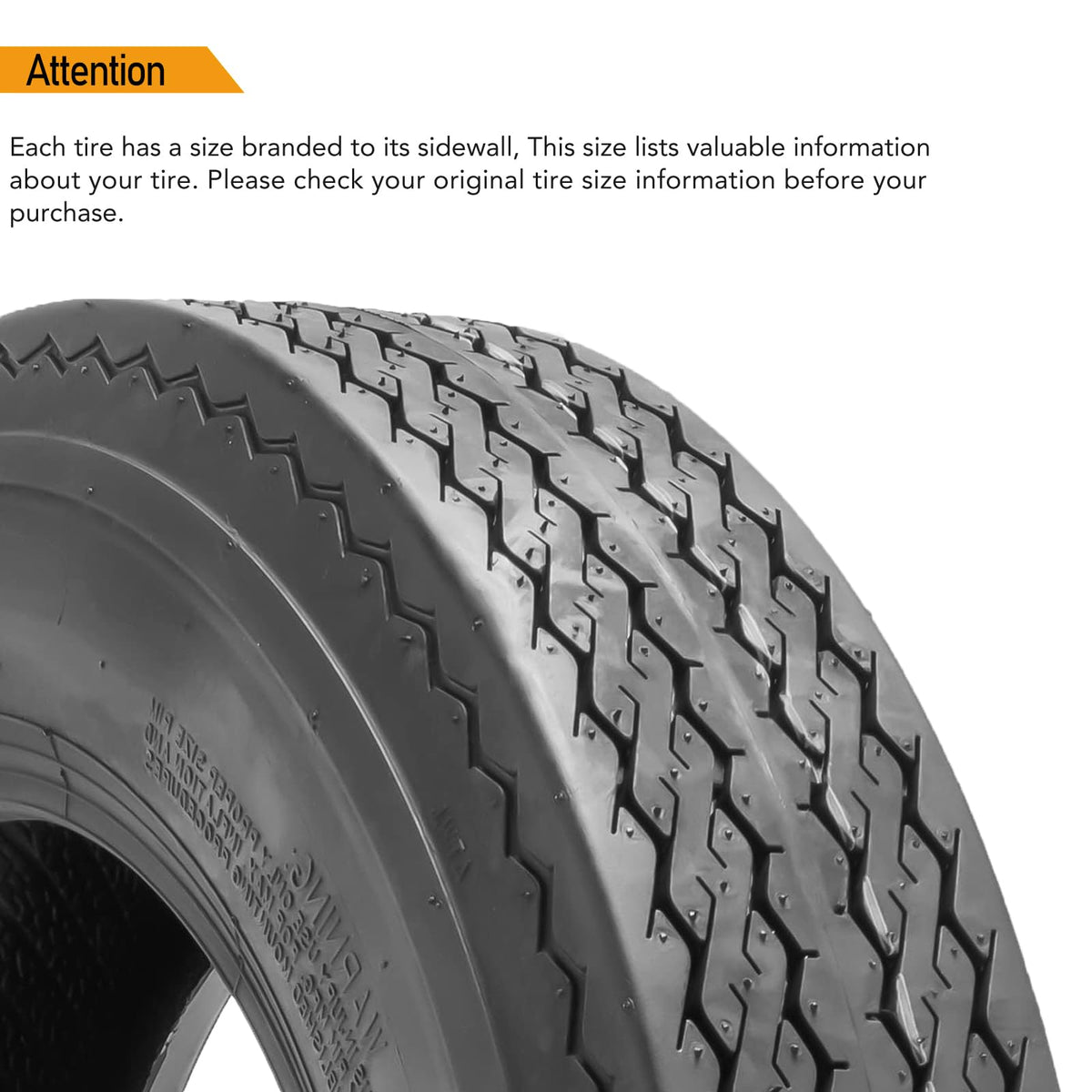 5.3-12 Trailer Tires Load Range C 6PR T44642