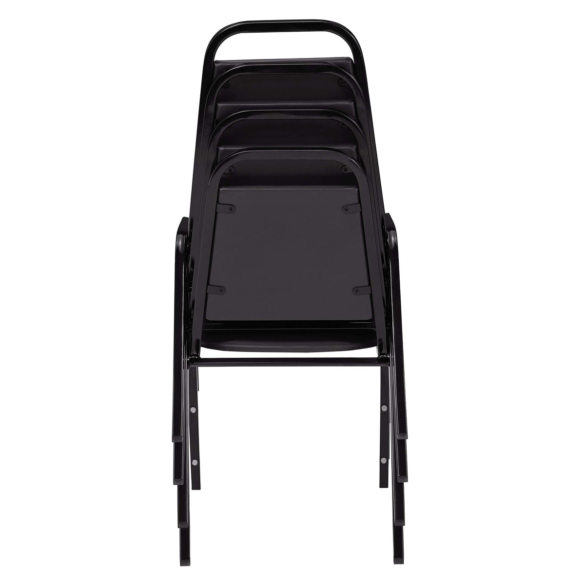 Vinyl Stacking Chair, 4/Pack Z41313