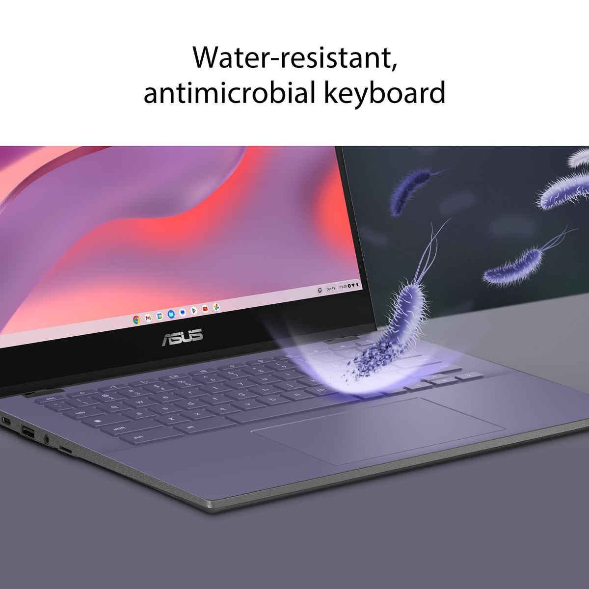 14" HD Anti-Glare Chromebook, MediaTek Kompanio 520, 4GB RAM, 64GB eMMC, Gray A179