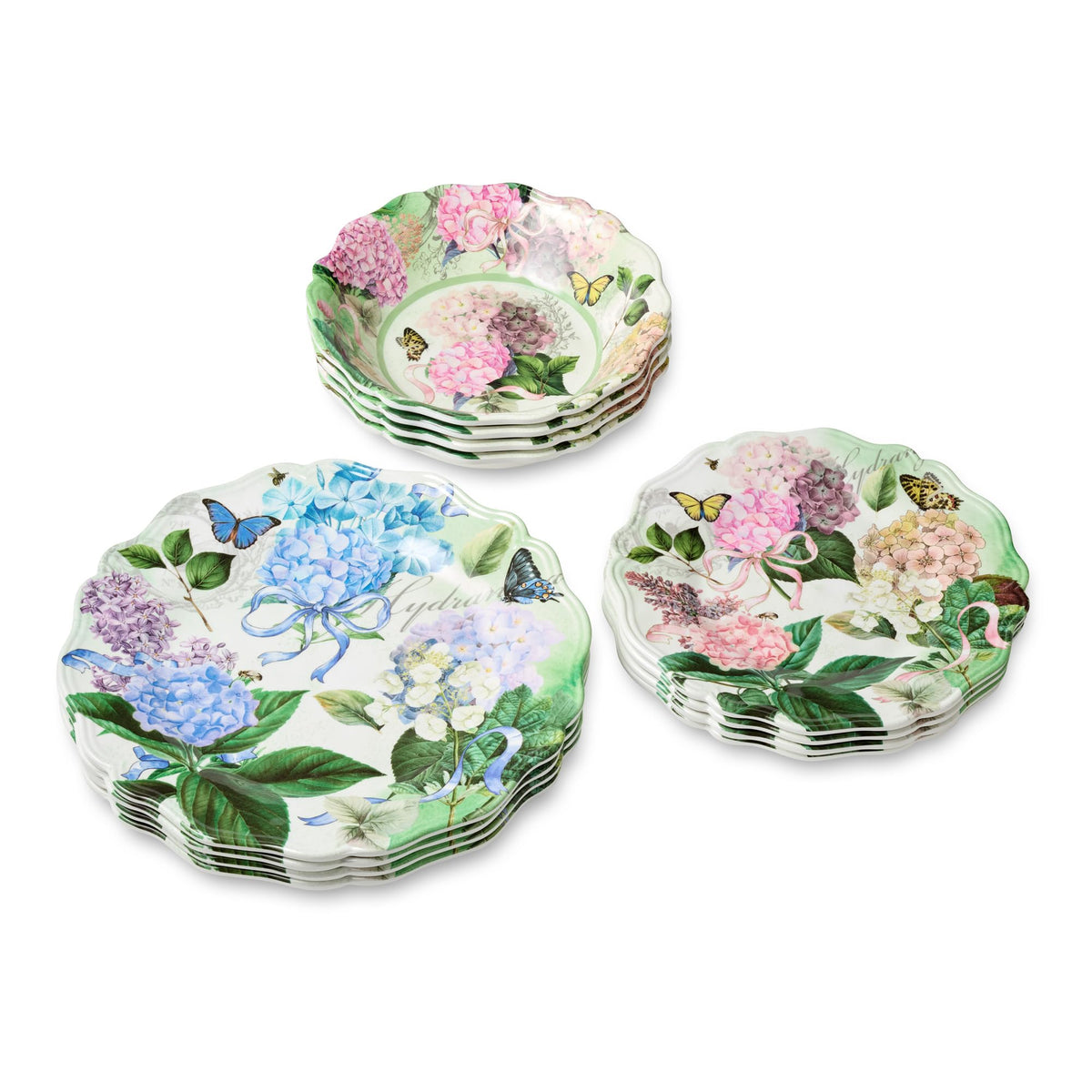 Melamine 12-Piece Dinnerware Set Service for 4 C7820