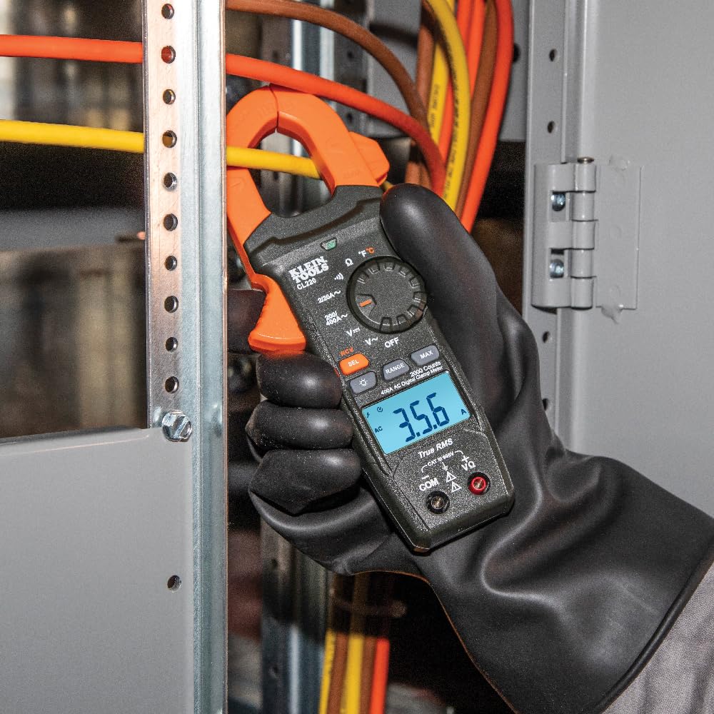 Digital Clamp Meter, Auto-Ranging 400 Amp AC J133