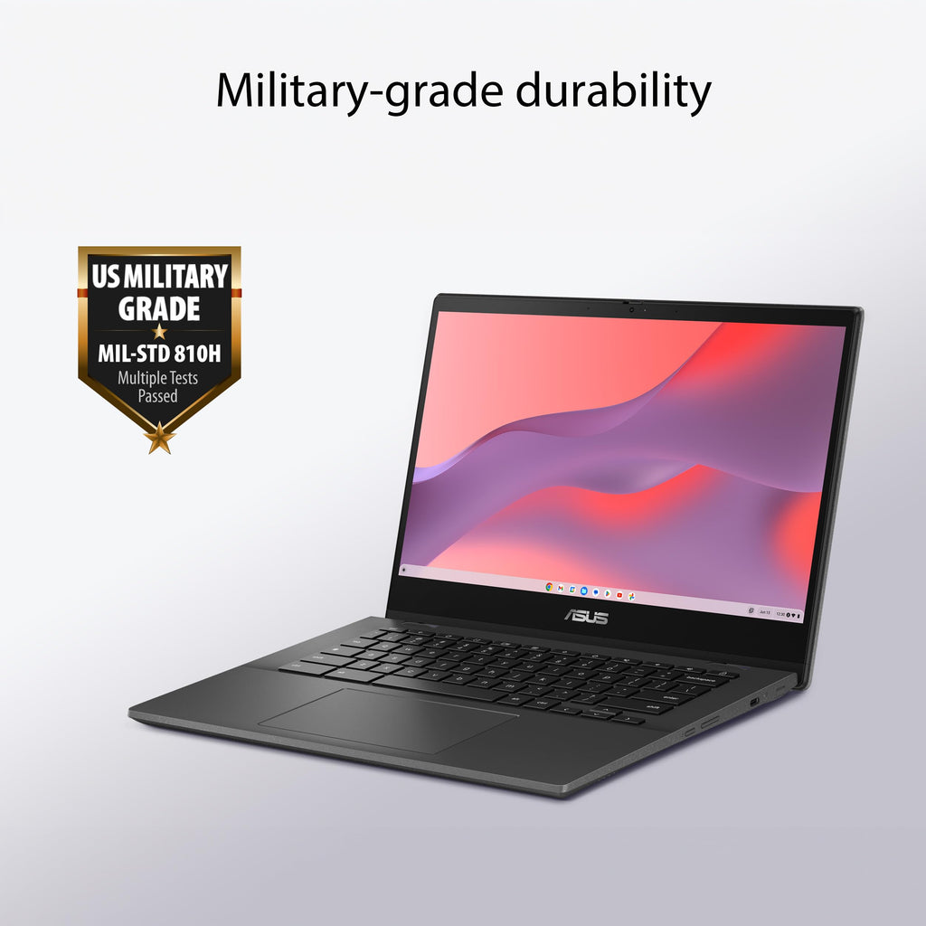 14" HD Anti-Glare Chromebook, MediaTek Kompanio 520, 4GB RAM, 64GB eMMC, Gray A179