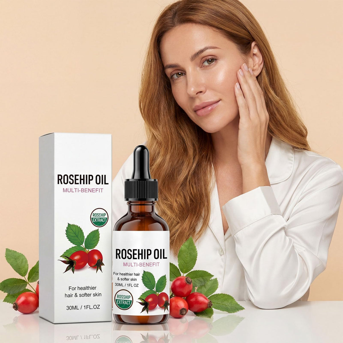 Rosehip Oil Organic Face Oil 1PC X186