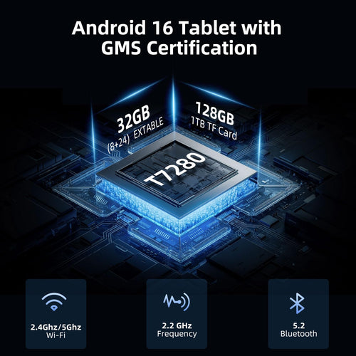 10 Inch Android 16 Tablet 32GB RAM 128GB ROM I333529