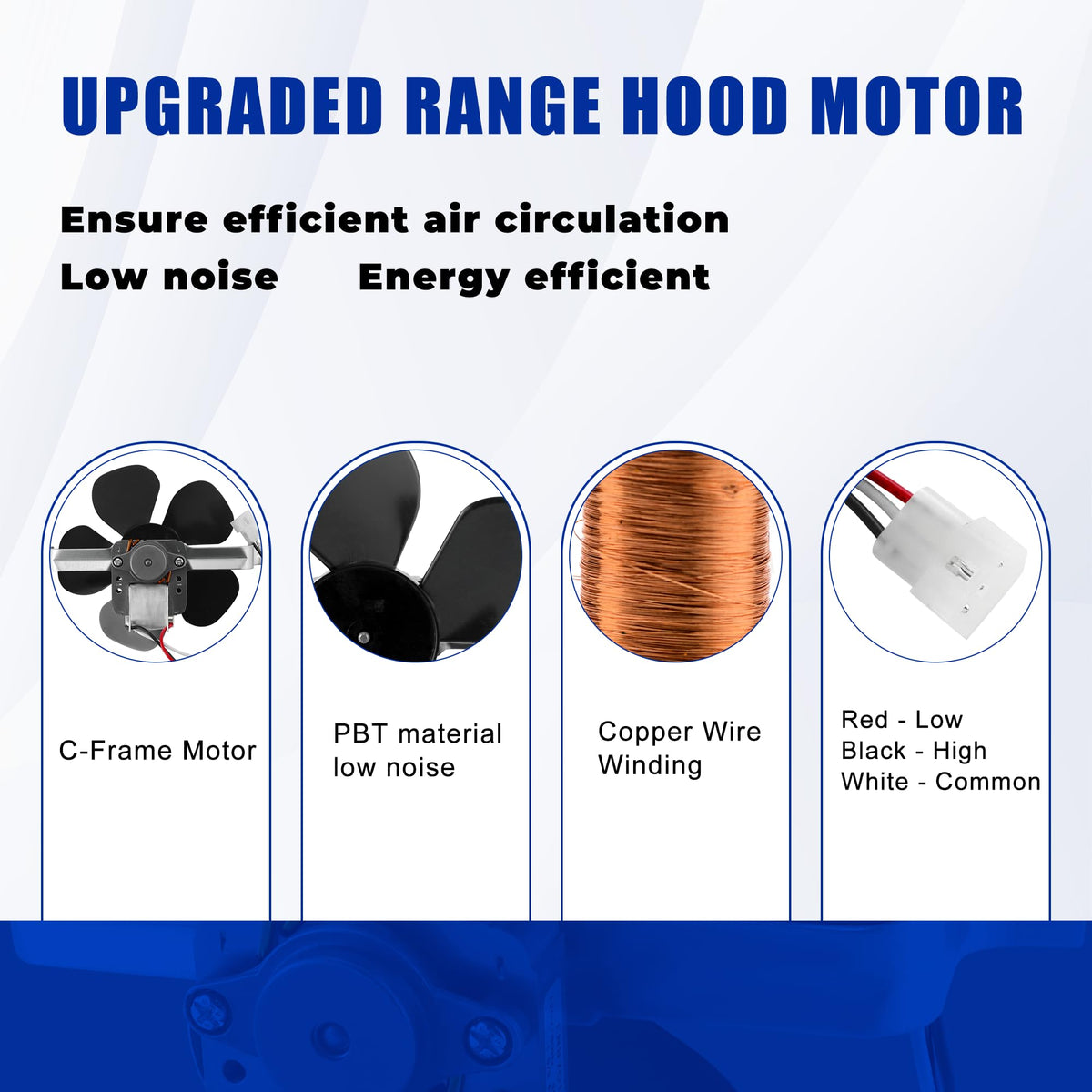 Range Hood Fan Motor G2580