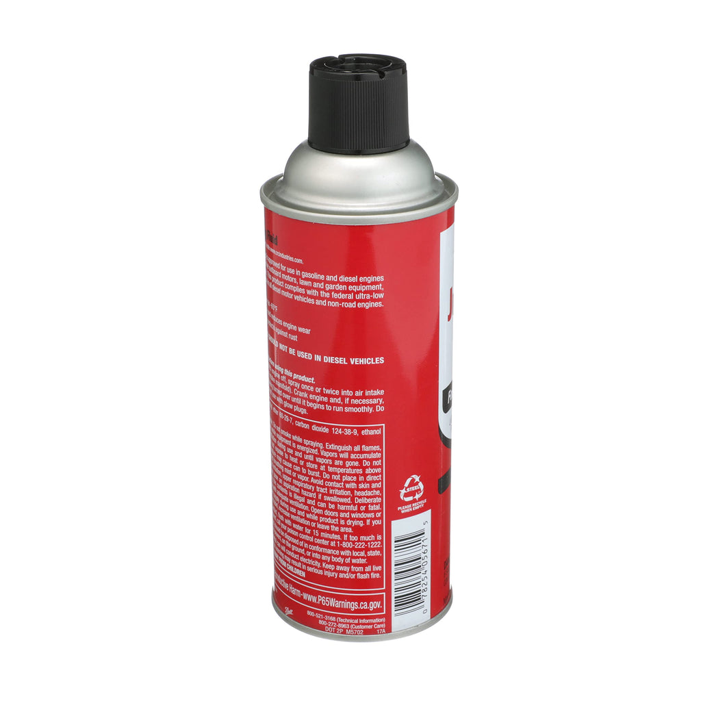 Jump Start Starting Fluid with Lubricity, 11 Wt Oz J91242