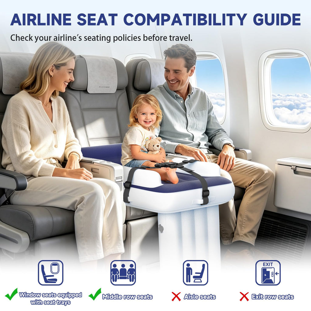 Inflatable Toddler Airplane Bed Y7215