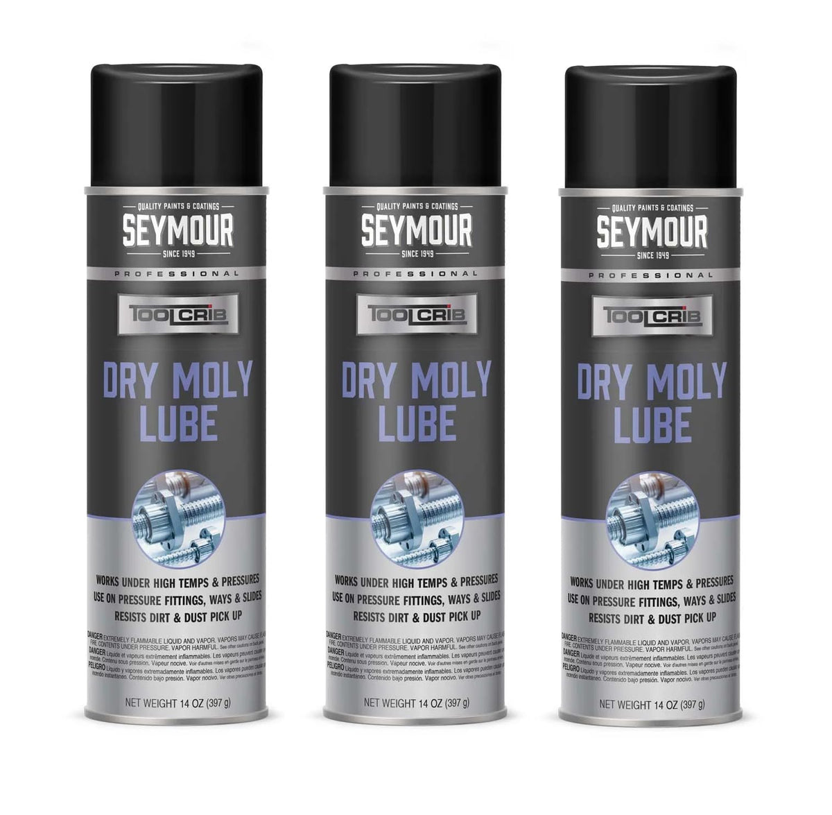 14 oz 3-Pack Oil-Free Extreme Pressure Lubricant Q919456