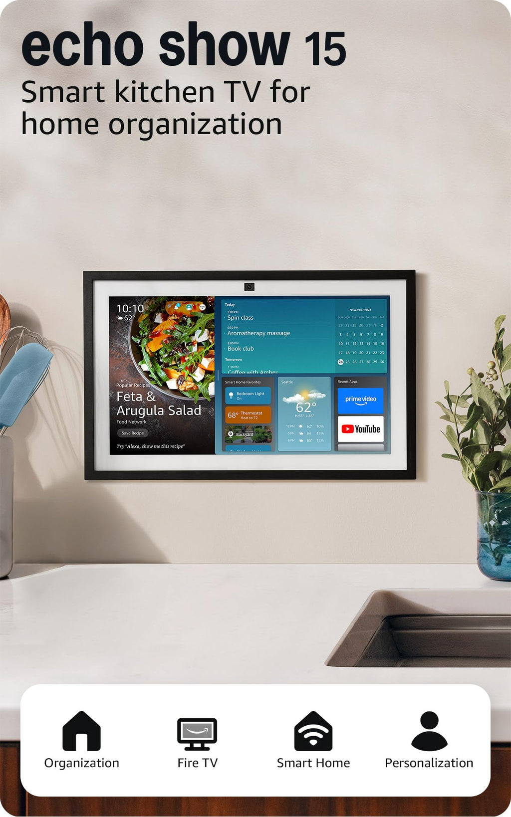 15.6" Full HD Kitchen Hub X2279