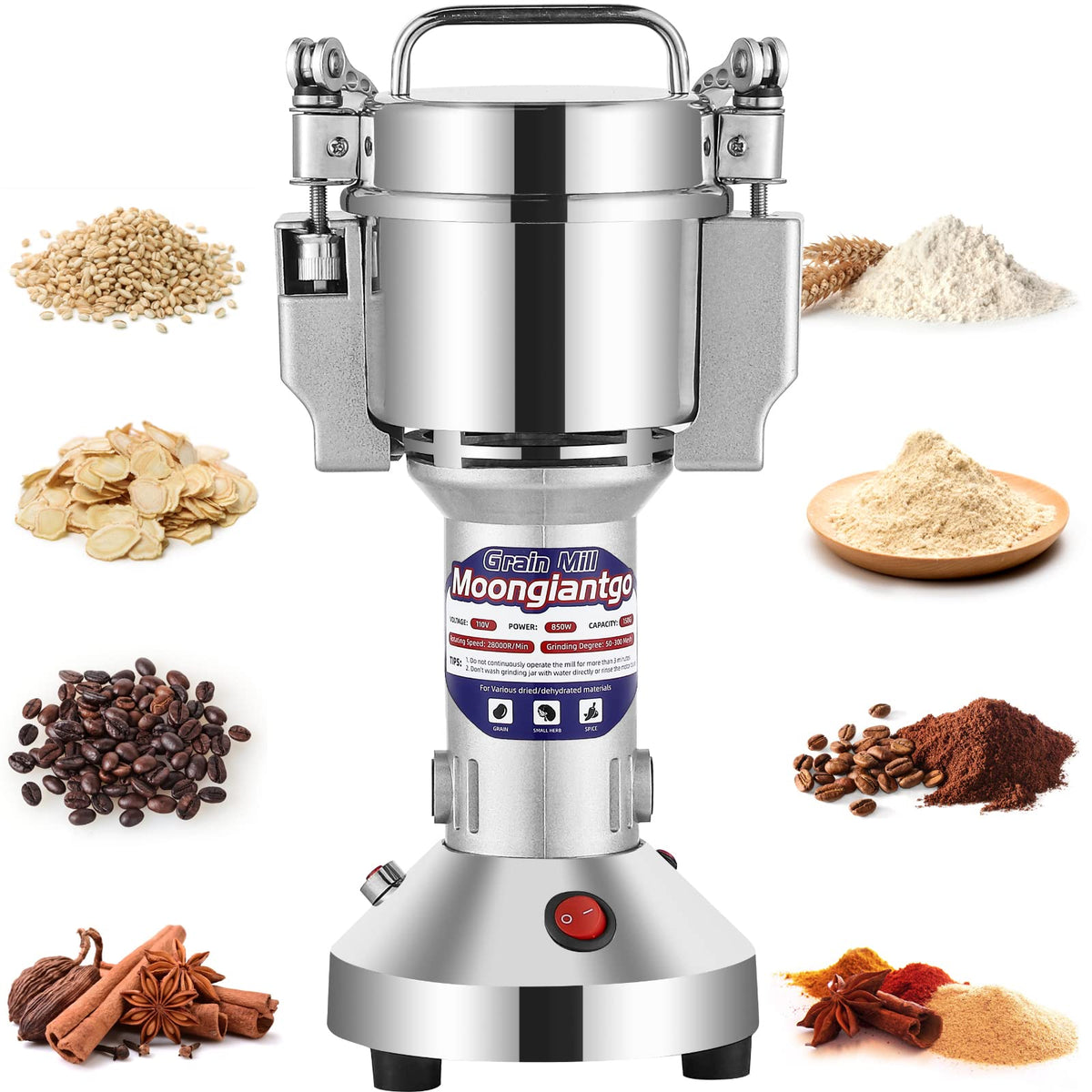 Electric Grain Mill Grinder 150g R4075