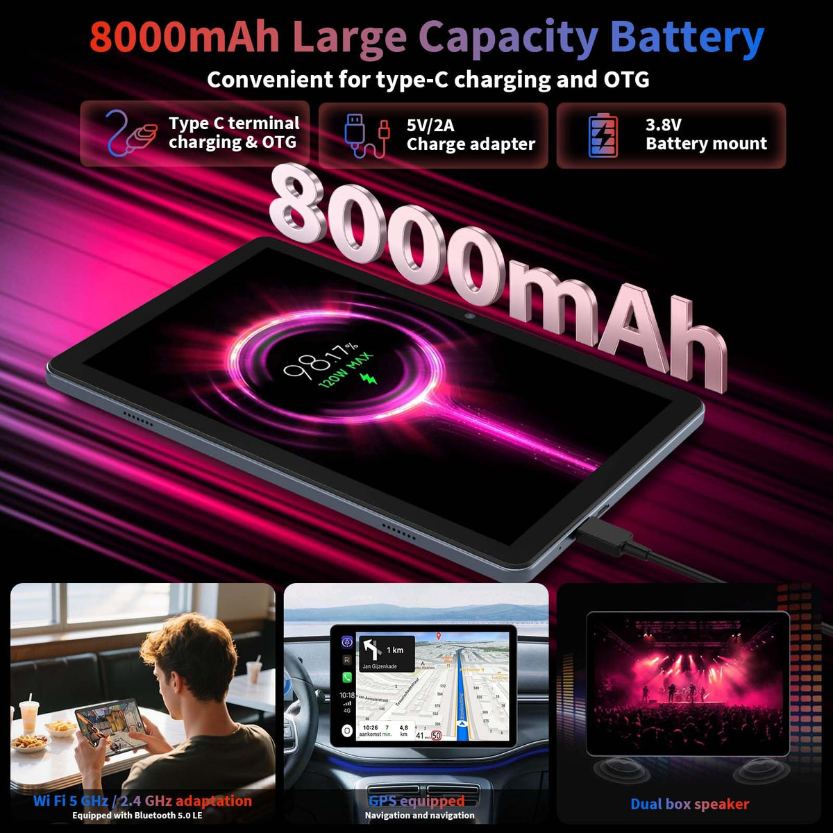 10 inch Android Tablet with Keyboard X6311