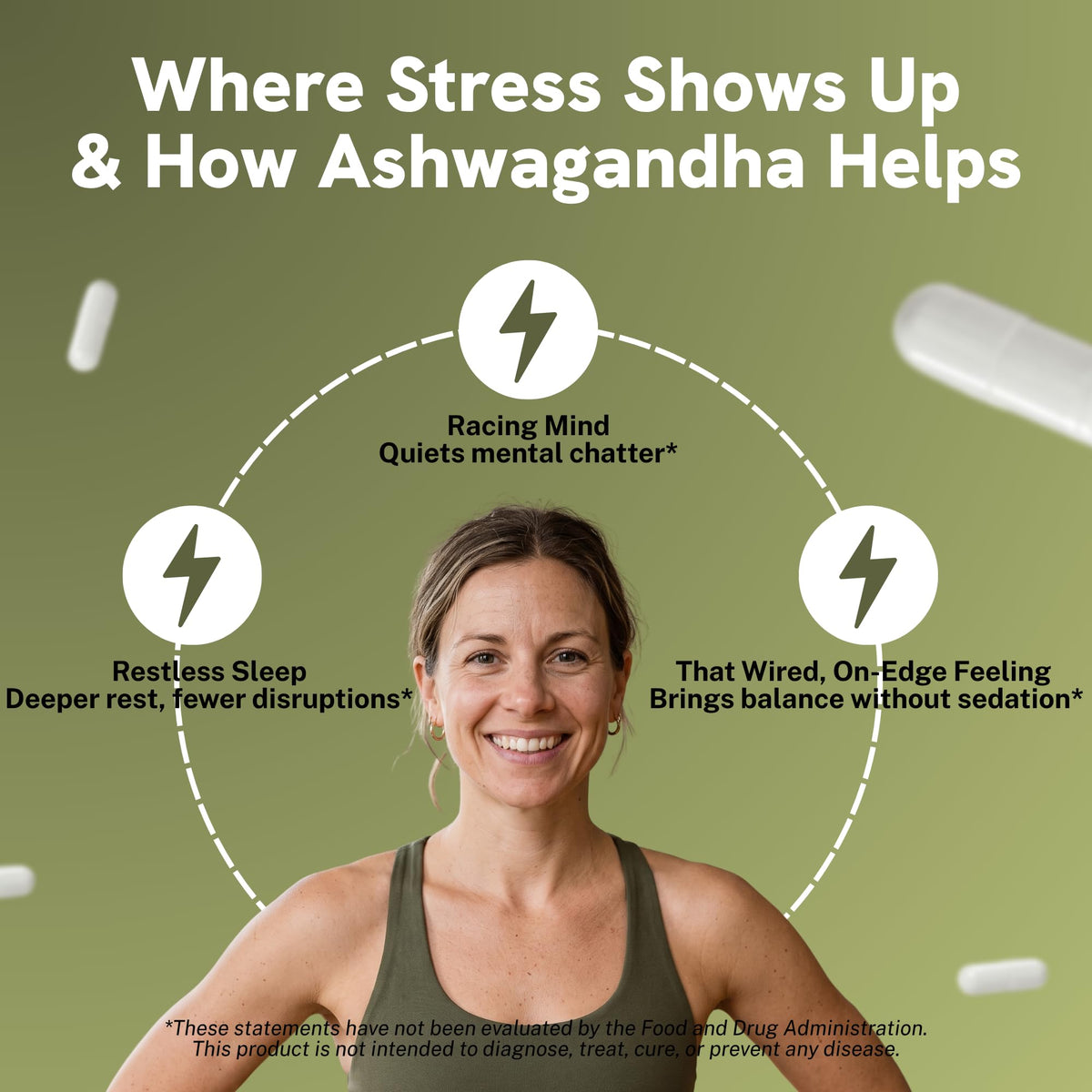 Ashwagandha 600mg Vegan Gluten-Free 60 Count S43751