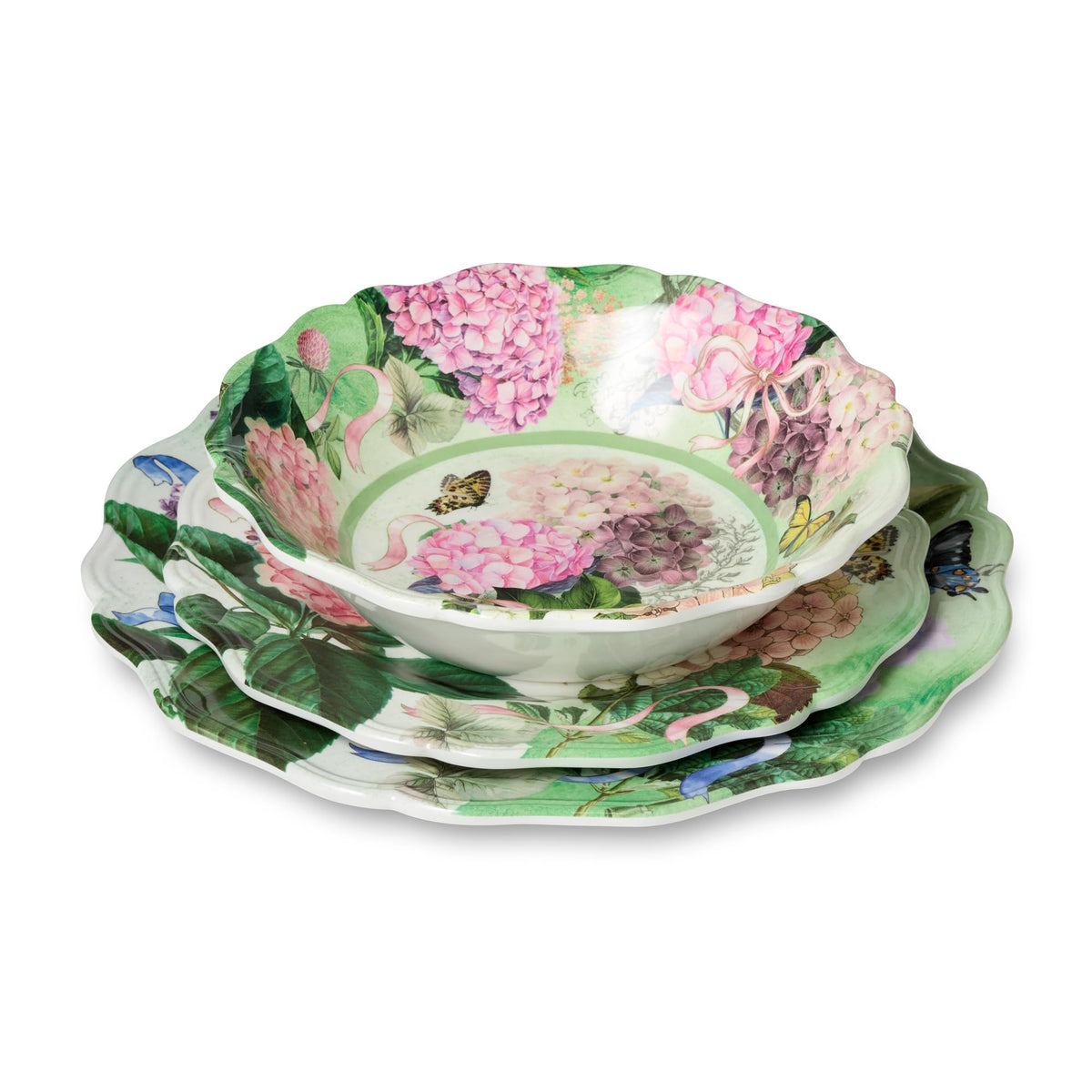 Melamine 12-Piece Dinnerware Set Service for 4 C7820