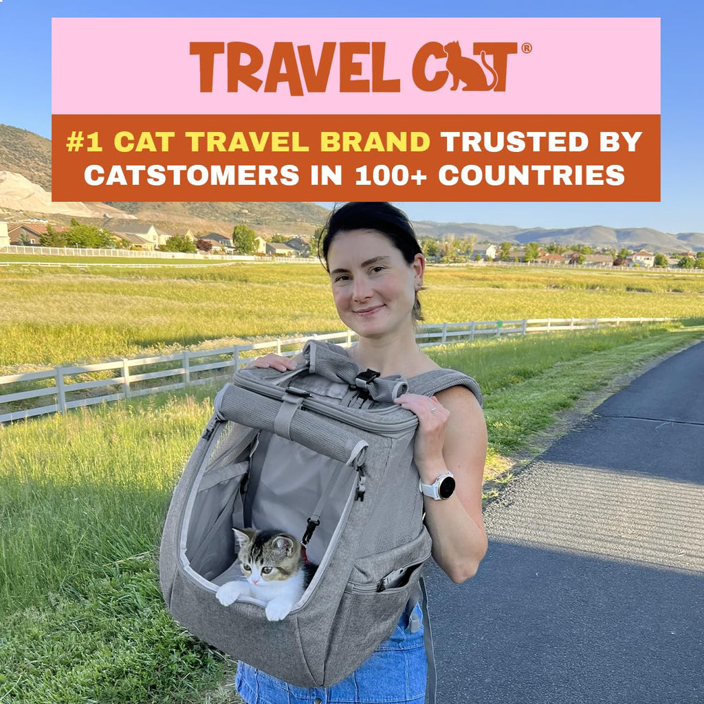 Grey Mesh Cat Carrier Bag with Side Pockets J245