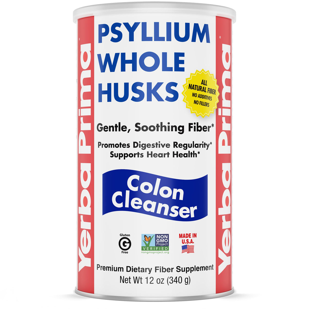 12 Ounce Psyllium Husk Fiber Supplement W202202
